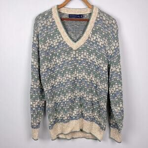 Vintage Pinnacle v neck sweater size medium